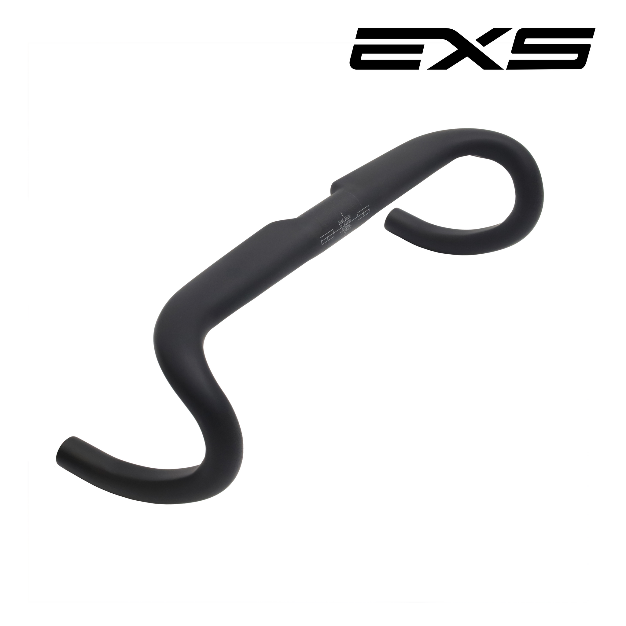 【ロードバイク】EXS/AEROVER 一体型ハンドル　360mm/100mm EXS / R175 エアロロードハンドル