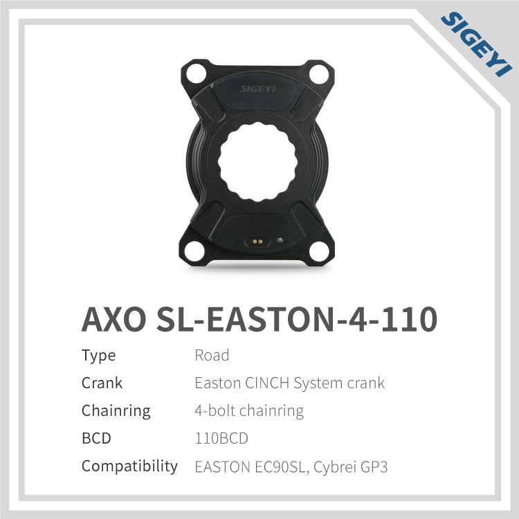 sigeyi AXOパワーメーター　pcd110 easton互換　低走行 sigeyi AXOパワーメーター pcd110 easton互換 低走行 レビュー