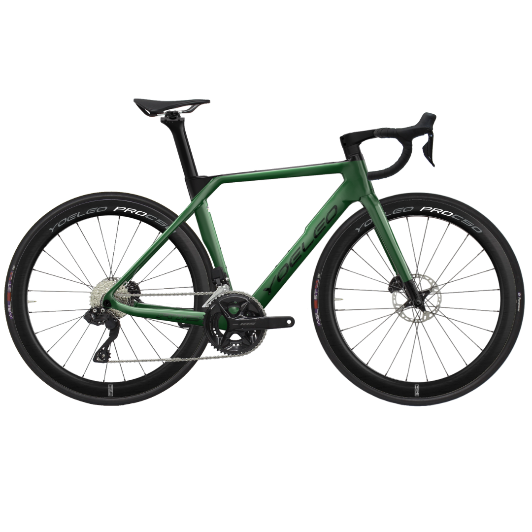 YOELEO / R12 ULTEGRA Di2 R8170 完成車 エメラルドグリーン YOELEO / R12 ULTEGRA Di2 R8170 完成車 エメラルドグリーン