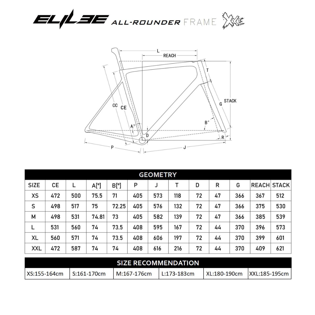 ELILEE / BLIZE XXE フレームセット