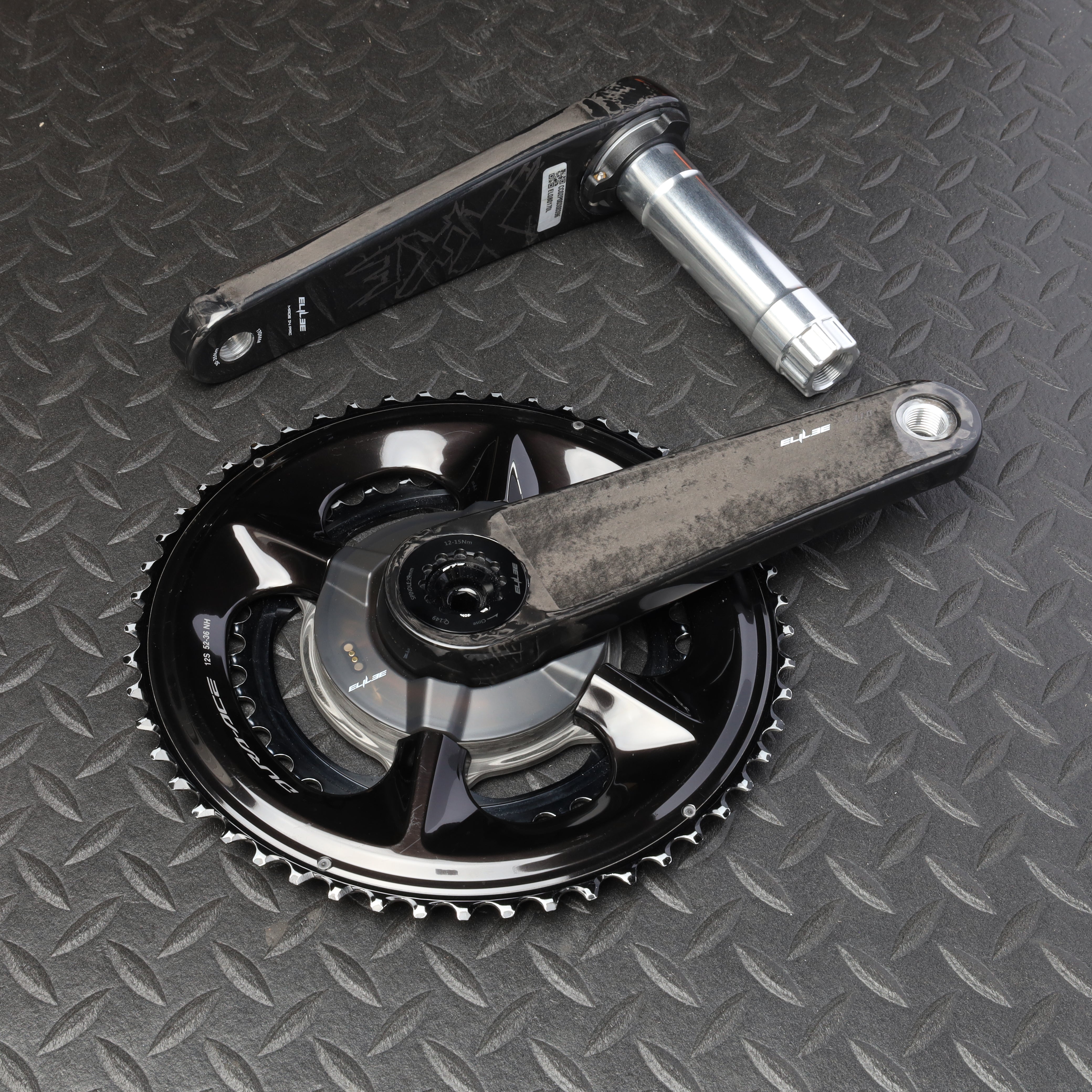 ELILEE / X310 カーボンクランクアーム アルミニウムスピンドル(DUB)