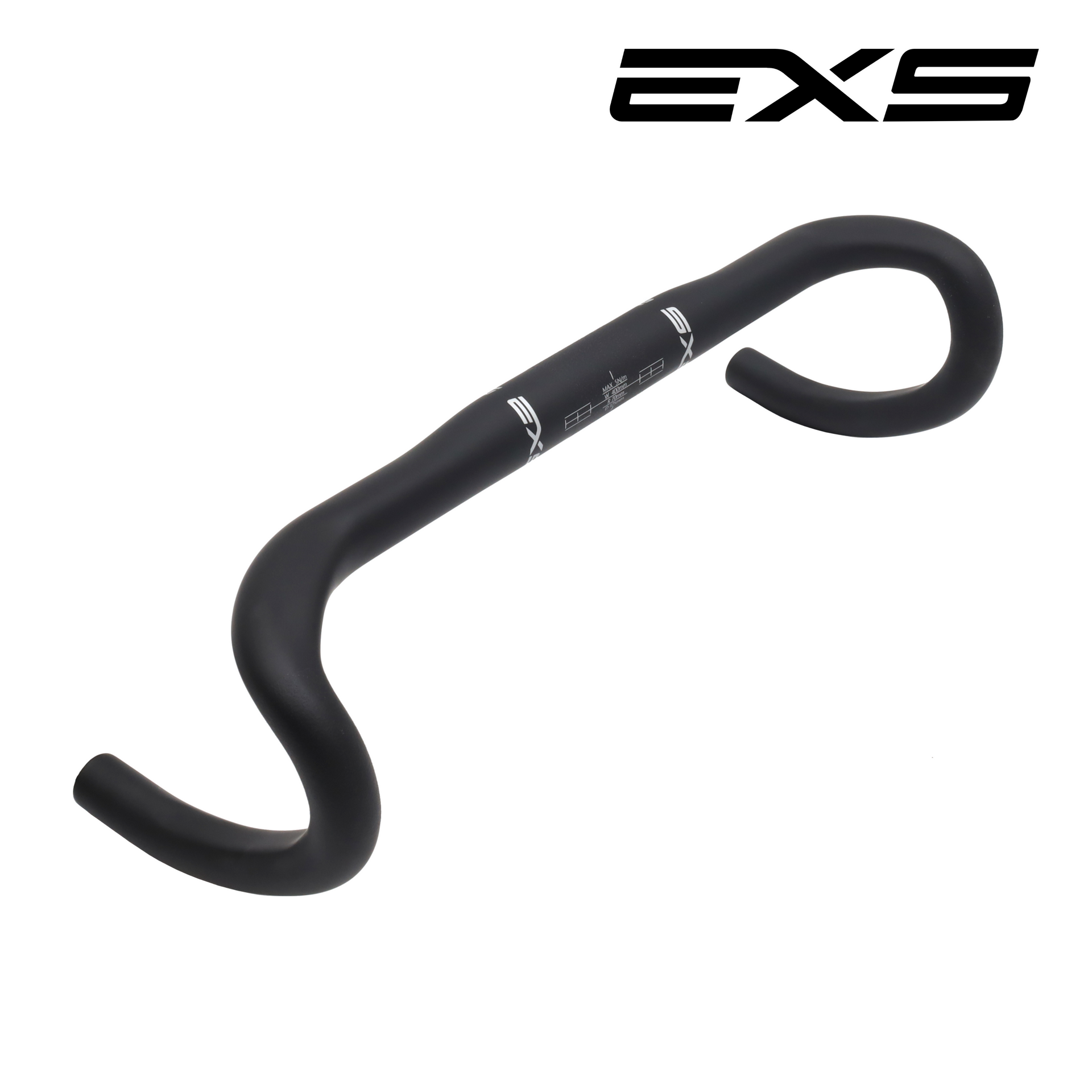 EXSドロップハンドル　カーボン EXS / R180 シルバーエディション ロードハンドル