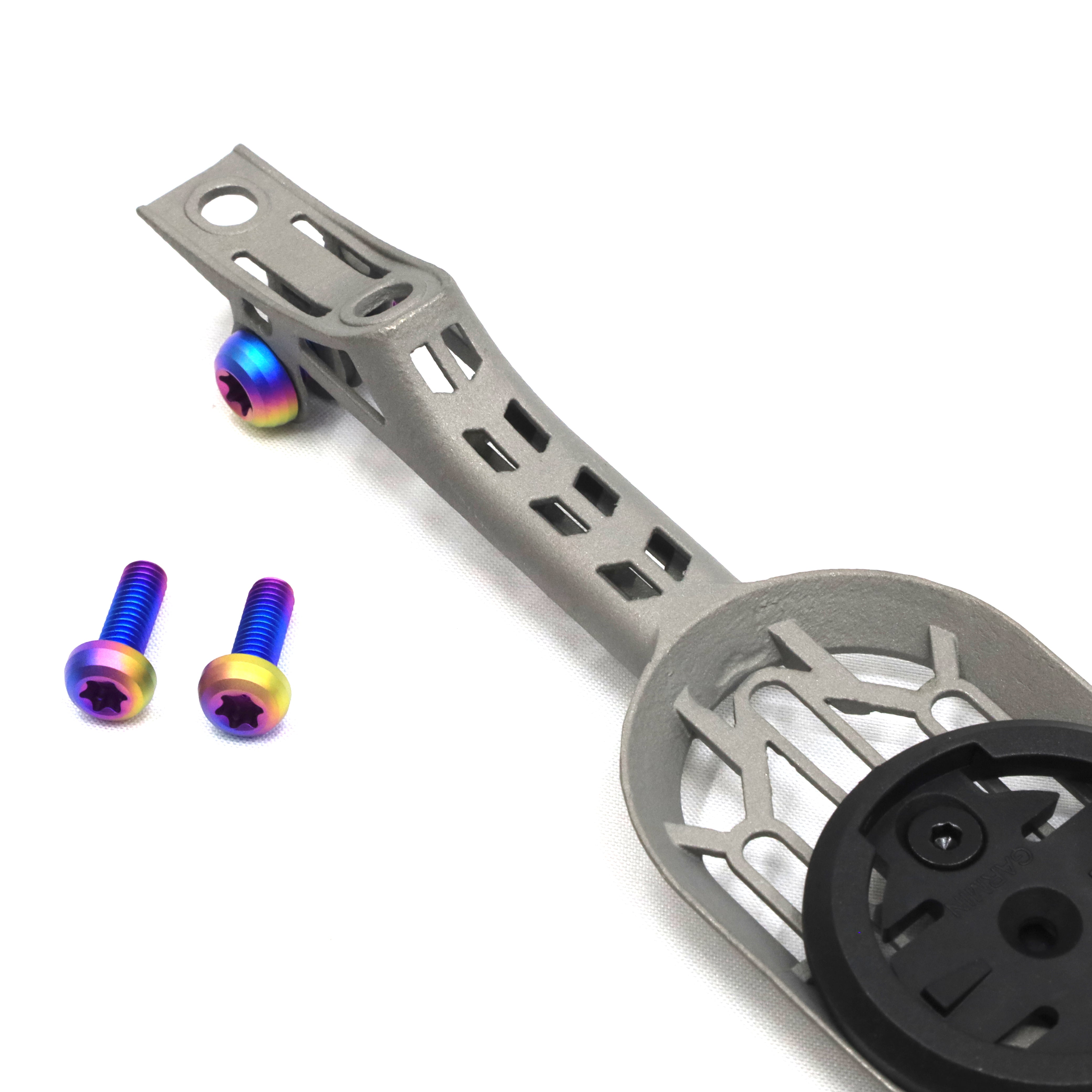 EXS AEROVER チタンマウント EXS / AEROVER チタニウムコンピューターマウント GoProマウント付き